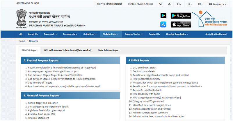 rhreporting.nic.in 2023-24 New List