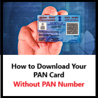 How to Download Your PAN Card Without PAN Number.