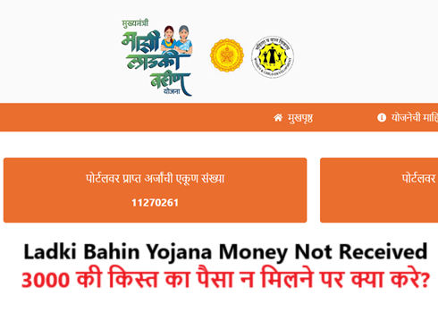 Ladki Bahin Yojana money not received 